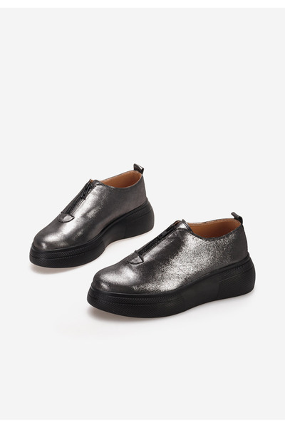 B T Shoes Amaera women's casual shoes, silver