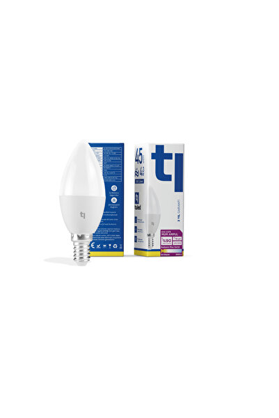 Tuled Redeem Plus C37S E14 Mum Ampul, Titreşimsiz, Göz Konforu, 590 Lümen, Il...