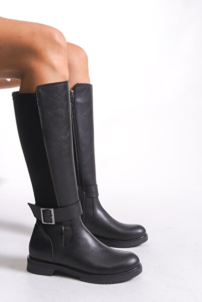 Riccon Kadın Çizme 00120102 Siyah