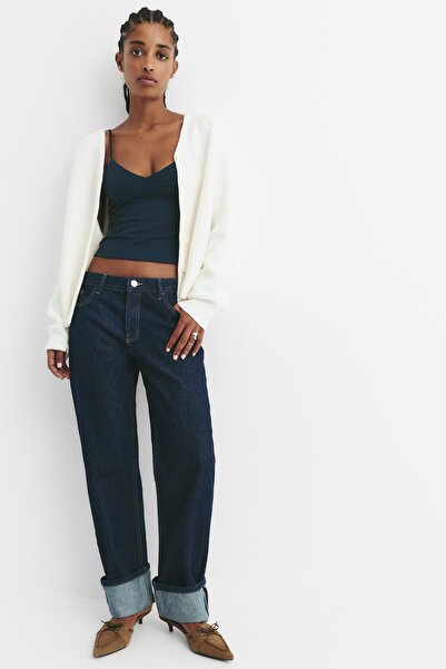 Pull & Bear Fitilli örgü hırka