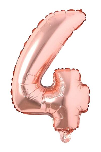 PartiCompany Number Foil Balloon from 0 to 9 - 16 Inches (Pink, Blue, Gold, Silver, Bronze)