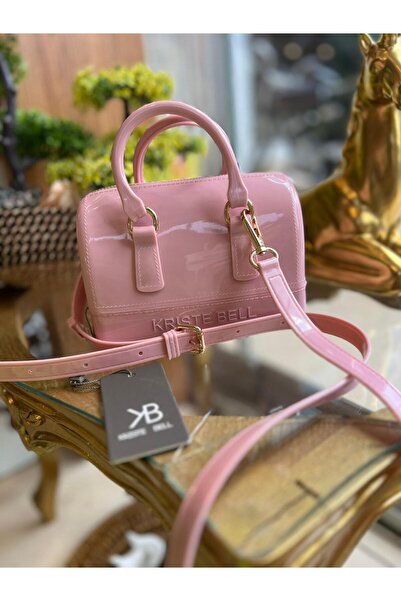 KRISTE BELL Women's Bag with Hand and Shoulder Strap Jole Acrylic 26402 Bright Pink