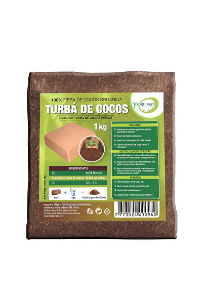 OEM Turba de cocos 100% naturală – Pentru răsaduri, legume și flori