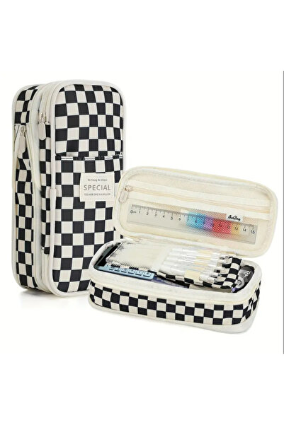 BABUN Suport pentru creion cu mai multe compartimente, de capacitate mare, cu...