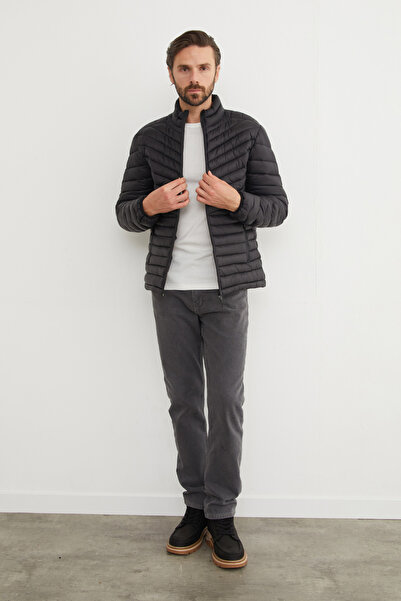 Fulla Moda Zippered Puffer Jacket