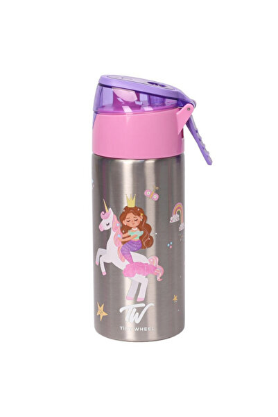 TINY WHEEL Unicorn Spray Stainless Steel Water Bottle 400ml