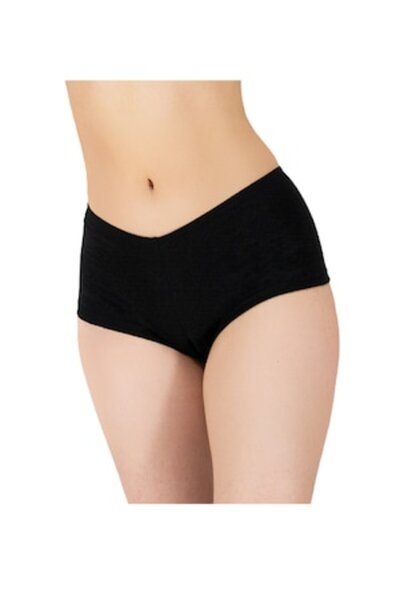 LUAN High-rise Brazilian panties, black