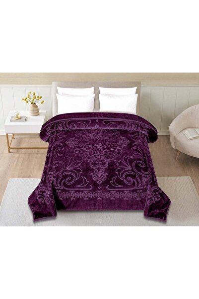 BLUES Soft Textured Winter King Size Blanket 240x220 cm 6 KG