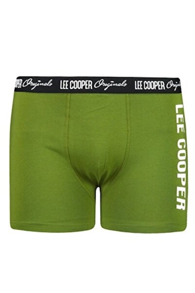 Lee Cooper Boxer Shorts for Men, 1 Piece, Green, Size M