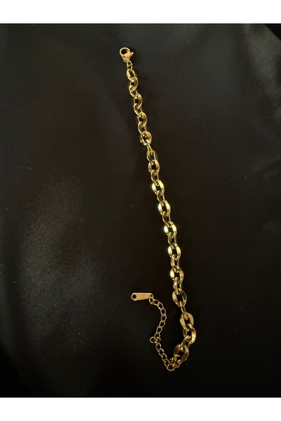 ALBATROS Çelik Gold Dorika Toplu Hasır Bileklik