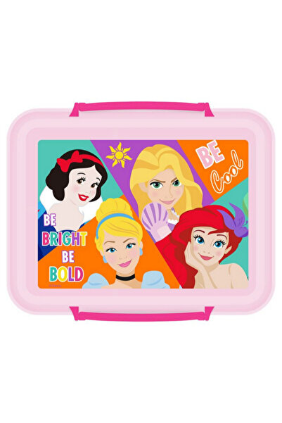 TINY WHEEL Disney Princess 3-Compartment Polypropylene Lunch Box