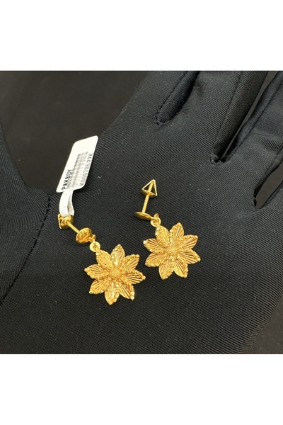 paksoy kuyumculuk 22 Ayar Altın Küpe Yıldız Işığı Koleksiyonu 4.33gr Kadın - K000705