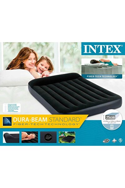 Intex Full Dura-Beam Pillow Rest Classic Airbed