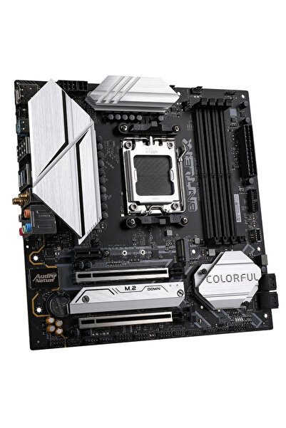 Colorful BATTLE-AX B850M-PLUS PRO WIFI V14 DDR5 7600MHz mATX AM5 Gaming (Oyun...