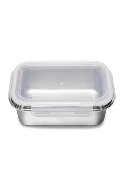 SAFA Stainless Steel Rectangular Food Container. Capacity 1780ML. / 119622