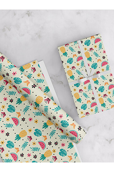 Share the Love Fruity Wrapping Paper