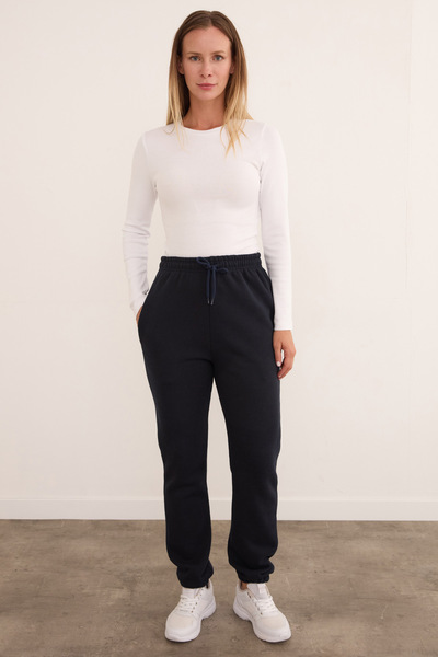 Fulla Moda 3 Thread Waist Tie Jogger Sweatpants