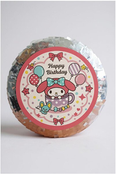 Cadde Süs My Melody Temalı Katlanabilir Pinyata Ve Sopası