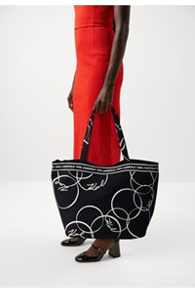 Karl Lagerfeld SIGNATURE CIRCLE - Tote bag