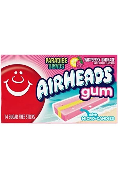 airhead Airheads Gum Raspberry Lemonade - gumă cu gust de zmeură și lămâie 33.6g