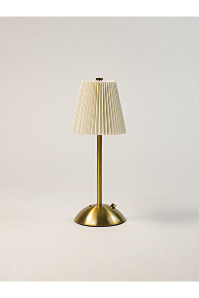 Minihol Kaelis Led Şarjlı Masa Lambası (Krem)