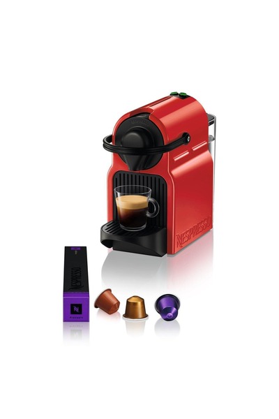 Nespresso Inissia C Espresso Coffee Machine, Red
