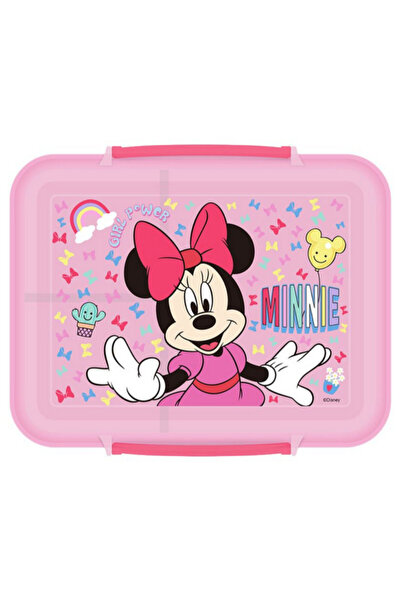 TINY WHEEL Disney Minnie Mouse 6-Compartment Polypropylene Lunch Box