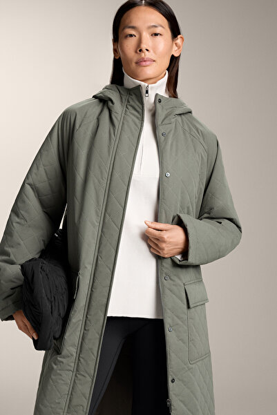 Oysho AEROGEL'li FELLEX® 3k su geçirmez uzun dolgulu mont