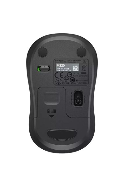 logitech M220 SILENT Mouse, Charcoal