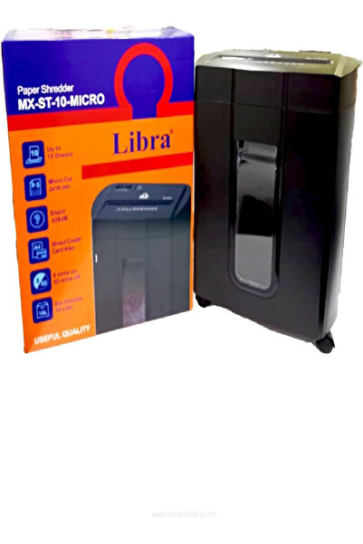 RAHALIFE HOME SOLUTION RAHALIFE Micro-Cut Paper Shredder, 10-Sheet Capacity, 18L Bin, Credit Card & Document Shredder