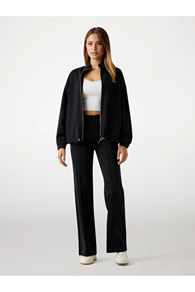 Guess Carla Kadın Siyah Aktif Ceket V5YL09KCX42-JBLK