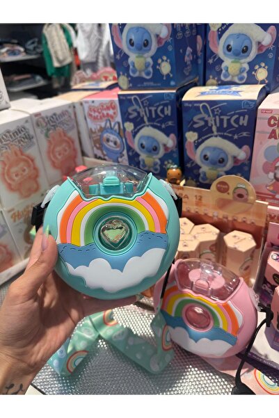 STAR ÇOCUK Donat Renkli suluk Gökkuşağı Suyeşili