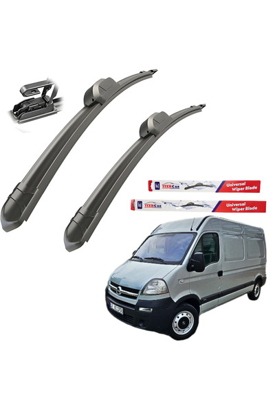 TEAMCAR OPEL Movano (1998–2010) Lame ștergătoare TeamCar ®   Plat – Set frontal