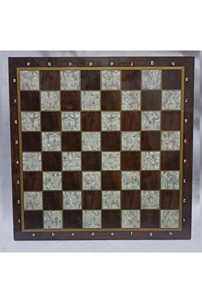 abnturk 45x45cm Yerli Üretim Süper Kalite satranç Sehpası 1. Kalite Malzeme Y...