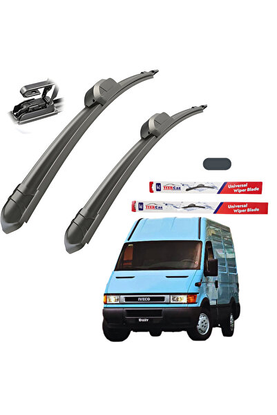 TEAMCAR Set ștergătoare de parbriz față plate IVECO Daily MK3-2006