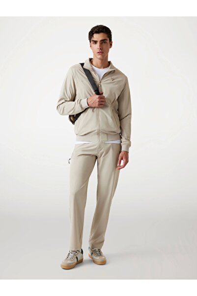 Guess Ανδρικό μπεζ αθλητικό παντελόνι Doro Active Regular Fit Z5YB07WH2H0-G1CA