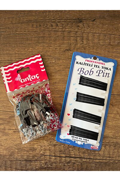 gülümse gel Çocuk Siyah Tel Toka Kancalı Çengelli Okul Tokası Tokaları (32 ad...