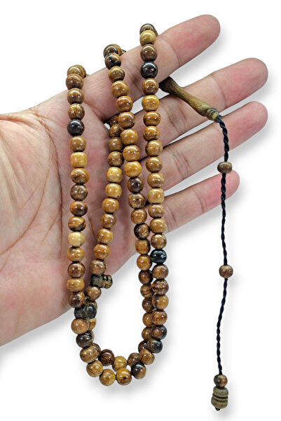 Hanedan Hediyelik Öd Ağacı 99'luk Tesbih (ORiJİNAL) Tane Ölçüsü 8 x 7 mm