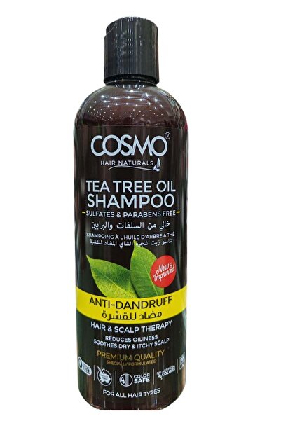 Cosmo Anti Dandruff Shampoo with Tea Tree Oil 480 ml