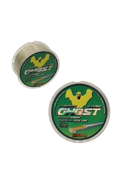 NIPPON خيط صيد غوست فلورو كربون مطلي 300 متر. 0.40 مم