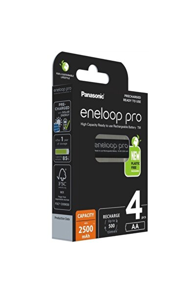 PANASONIC ACUMULATORI AA 2500MAH ENELOOP PRO