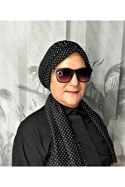 Blue Trend Desenli Dubai Dış Bone Şal