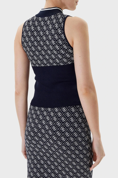 Guess Sl Rn Lise 4G Logolu Slim Fit Yarım Balıkçı Yaka Triko Kazak W3YR26Z37K0 KAZAK W3YR26 Z3