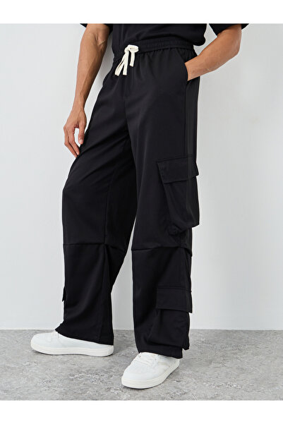 Styli Woven Oversized Double Cargo Pocket Joggers