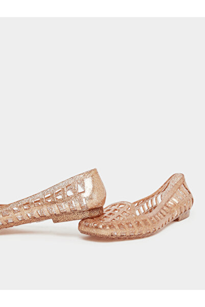 Styli Jelly Glitter Detail Slip-On Shoes