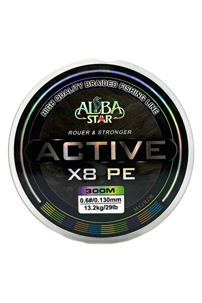 Albastar Active 8x İp Misina 130 Mm 300 Metre