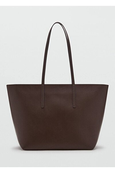 MANGO Woman Çift saplı shopper çanta