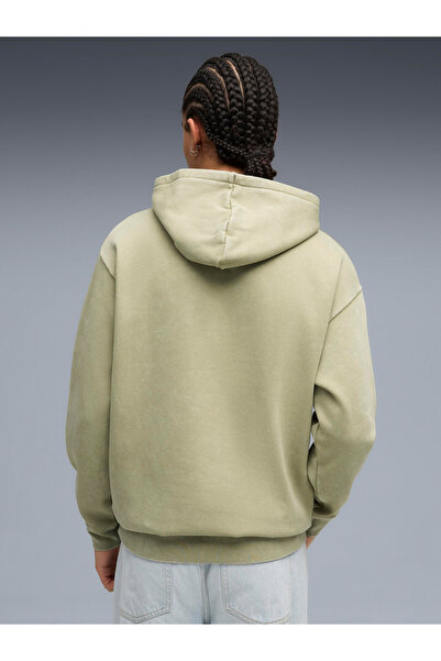 Puma Essentials Elevated Relaxed Wash Hoodie