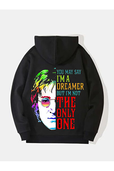 MAGORS سترة روك قطنية مطبوعة بأكمام طويلة من THE BEATLES مصنوعة من 3 خيوط