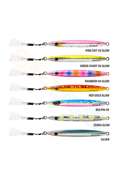 RYUJI SLIM JET JIG 20GR, RED GOLD GLOW